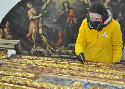 Restauración del Retablo de Santa Orosia – Illueca